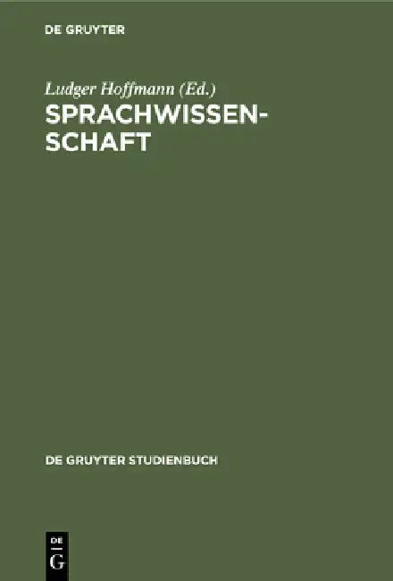 Sprachwissenschaft (English, Ludger Hoffmann)