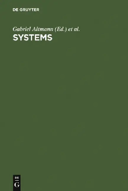 Systems (English, Gabriel Altmann | Walter a. Koch)