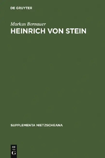 Heinrich von Stein (English, Markus Bernauer)