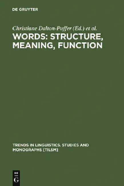 Words (English, Christiane Dalton-Puffer | Nikolaus Ritt)