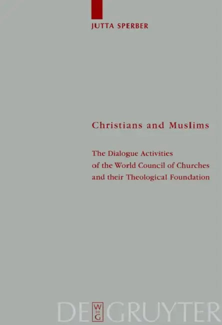 Christians and Muslims (English, Jutta Sperber)