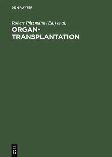 Organtransplantation (English, Robert Pfitzmann)