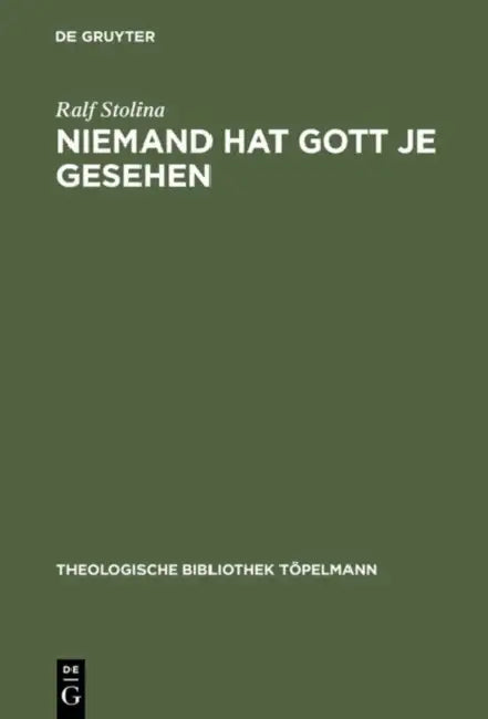 Niemand hat Gott je gesehen (English, Ralf Stolina)