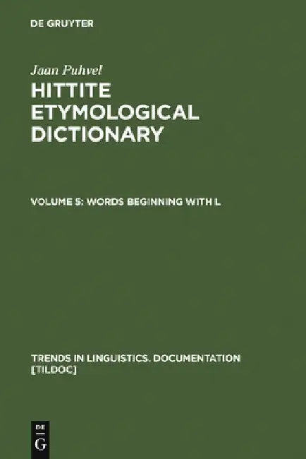 Words Beginning with L (English, Jaan Puhvel)