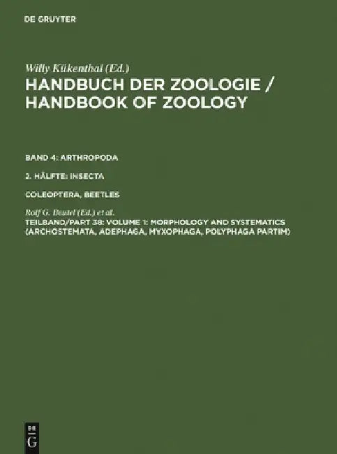 Volume 1 (English, Rolf G. Beutel)
