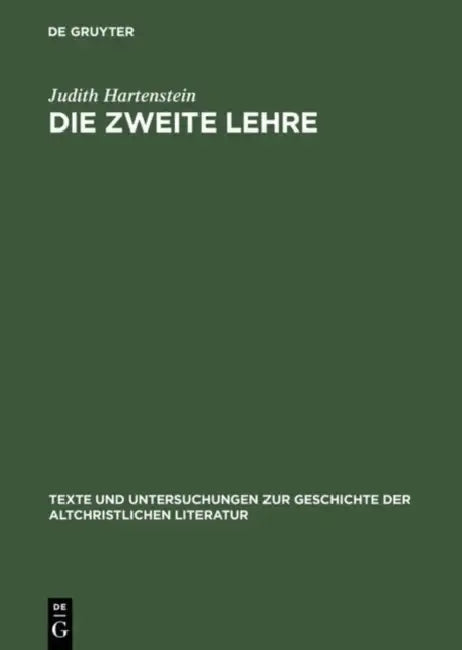 Die Zweite Lehre (English, Judith Hartenstein)