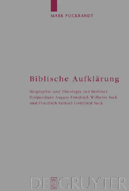 Biblische Aufklärung (English, Mark Pockrandt)