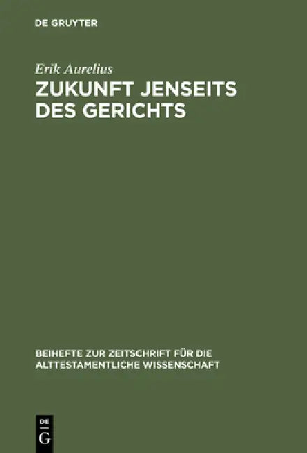 Zukunft jenseits des Gerichts (English, Erik Aurelius)