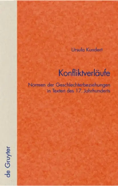 Konfliktverläufe (English, Ursula Kundert)