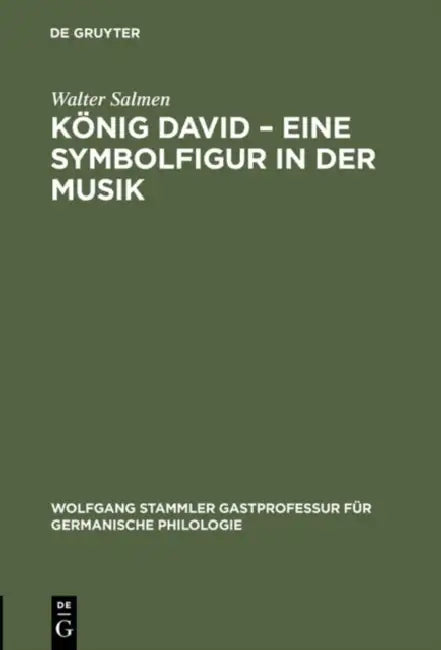König David - Eine Symbolfigur in der Musik (English, Walter Salmen)