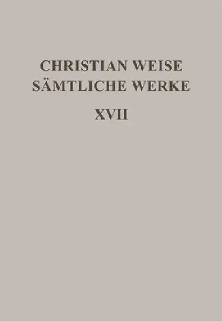 Romane I (English, Christian Weise | Hans-Gert Roloff | Gerd-Hermann Susen)