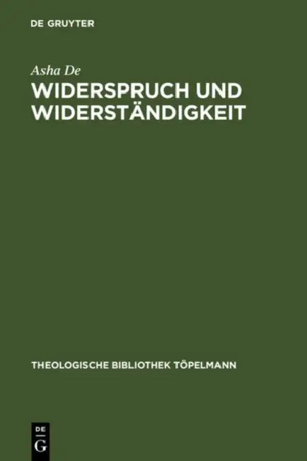 Widerspruch und Widerständigkeit (English, ASHA de)