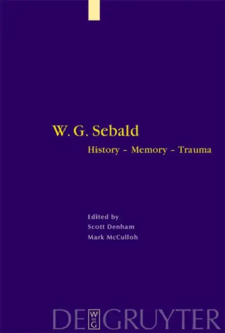 W. G. Sebald (English, Scott Denham | Mark McCulloh)