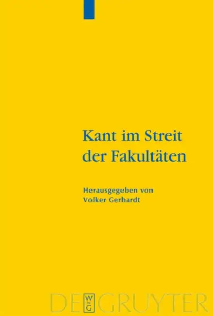 Kant Im Streit Der Fakultäten (English, Volker Gerhardt | Thomas Meyer)