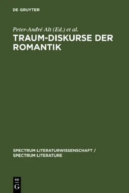 Traum-Diskurse der Romantik (English, Peter-André Alt | Christiane Leiteritz)