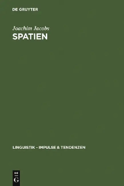 Spatien (English, Joachim Jacobs)