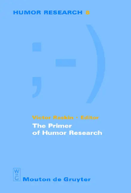 The Primer of Humor Research (English, Victor Raskin)
