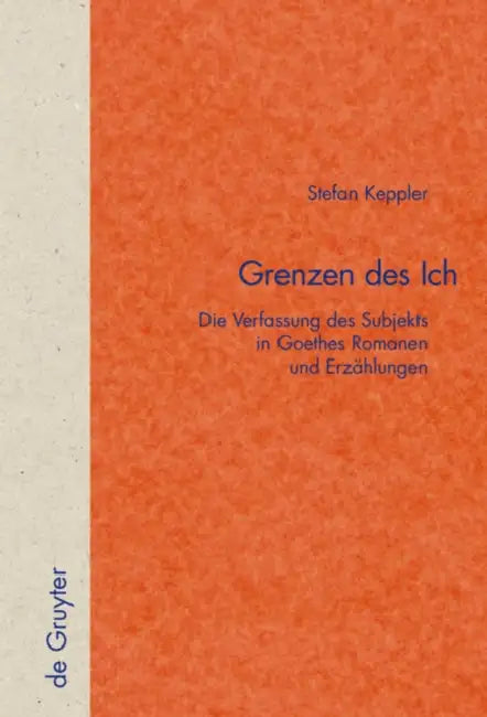 Grenzen des Ich (English, Stefan Keppler)