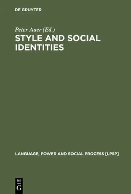 Style and Social Identities (English, Peter Auer)