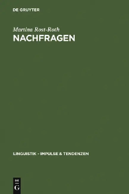 Nachfragen (English, Martina Rost-Roth)