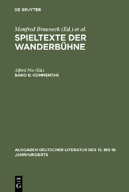 Kommentar Zu Band I-V (English, Alfred Noe)