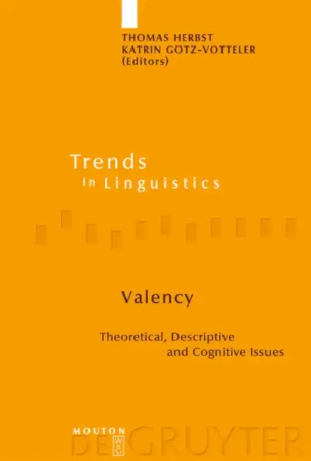 Valency (English, Thomas Herbst | Katrin Götz-Votteler)