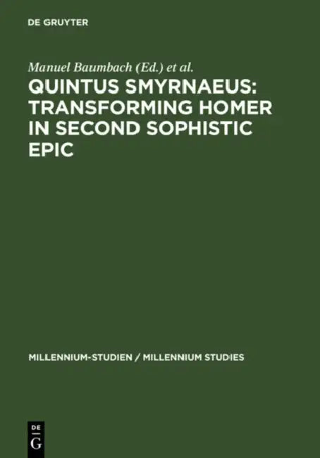 Quintus Smyrnaeus (English, Manuel Baumbach | Silvio Bär | Nicola Dümmler)