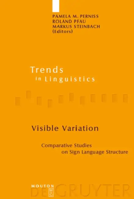 Visible Variation (English, Pamela M. Perniss | Roland Pfau | Markus Steinbach)