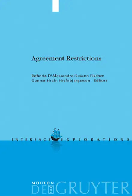 Agreement Restrictions (English, Roberta D'Alessandro | Susann Fischer | Gunnar Hrafn Hrafnbjargarson)