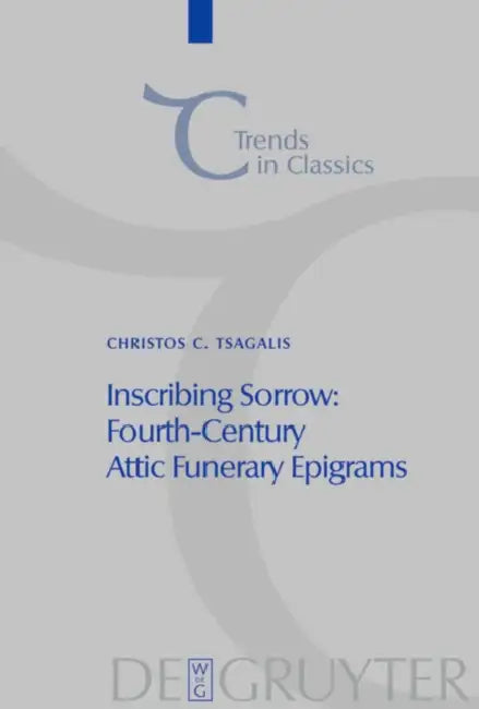 Inscribing Sorrow (English, Christos Tsagalis)