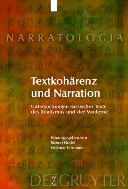Textkohärenz und Narration (English, Robert Hodel | Volkmar Lehmann)