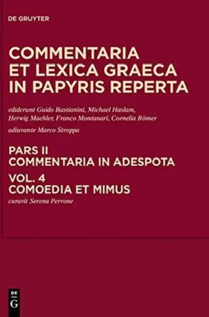 Comoedia Et Mimus (English, Serena Perrone | Marco Stroppa)