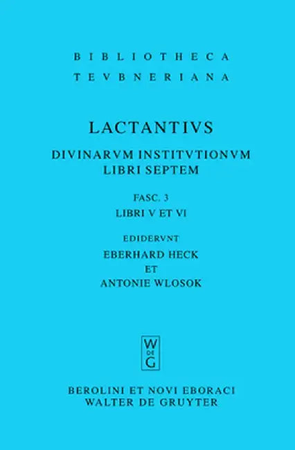 Libri V Et VI (English, Eberhard Heck)