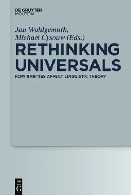 Rethinking Universals (English, Jan Wohlgemuth | Michael Cysouw)