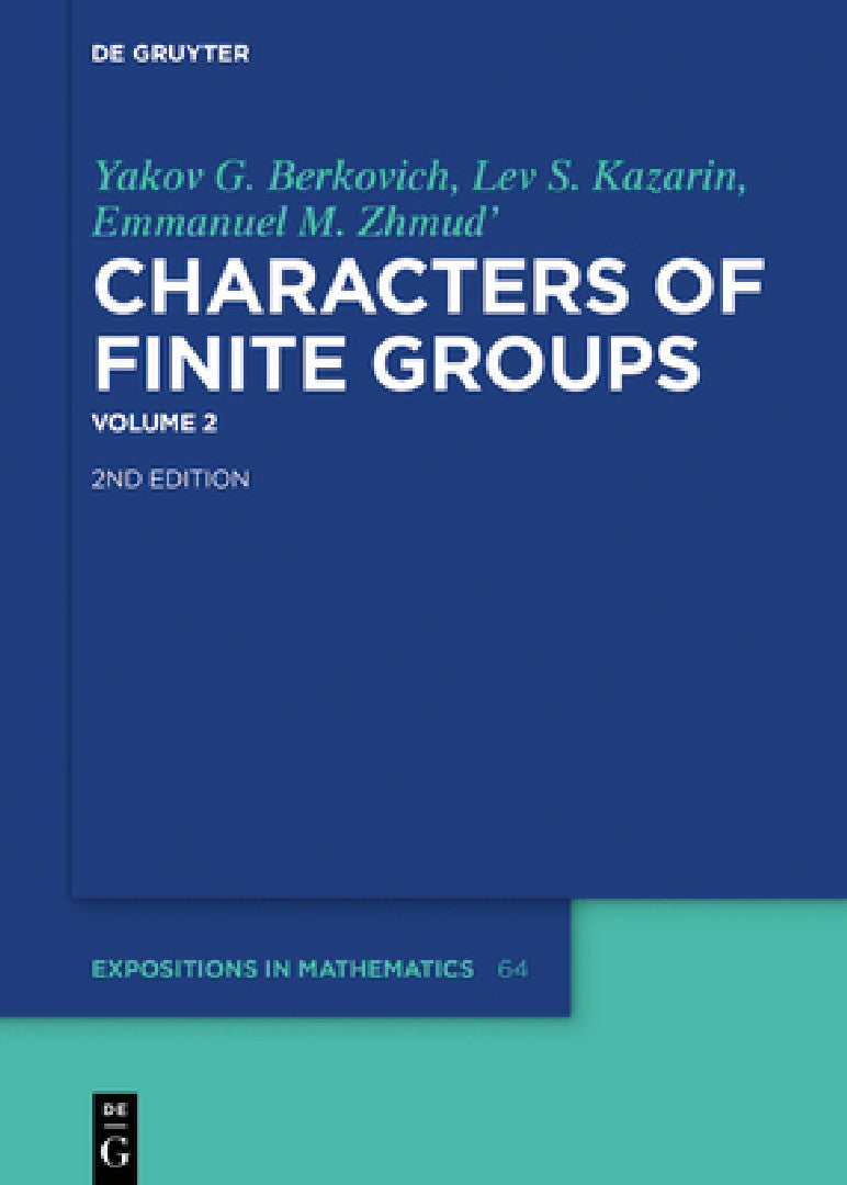 Yakov G. Berkovich; Lev S. Kazarin; Emmanuel M. Zhmud' (English, Yakov G. Berkovich | Lev S. Kazarin | Emmanuel M. Zhmud')