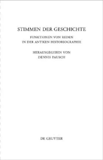 Stimmen der Geschichte (English, Dennis Pausch)