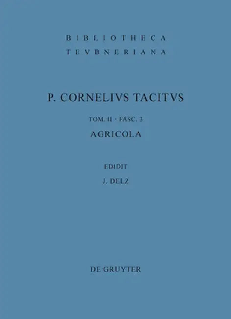Agricola (English, Josef Delz)