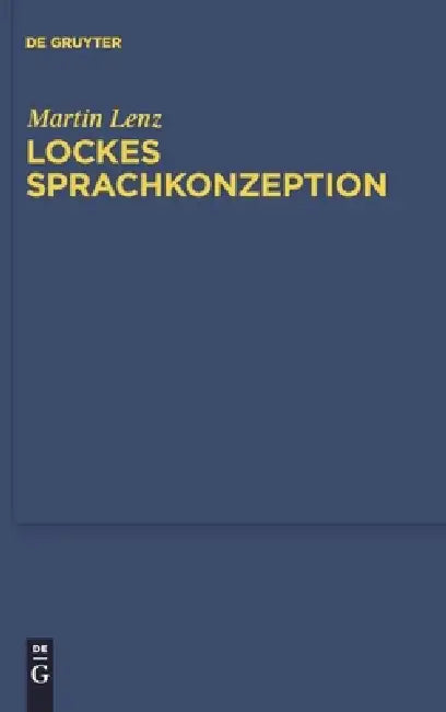 Lockes Sprachkonzeption (English, Martin Lenz)