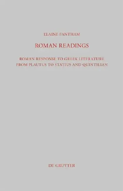 Roman Readings (English, Elaine Fantham)
