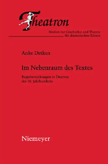 Im Nebenraum Des Textes (English, Anke Detken)