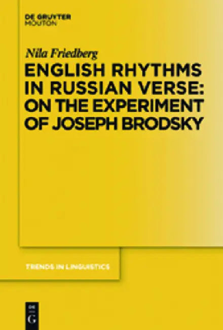 English Rhythms in Russian Verse (English, Nila Friedberg)
