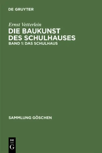 Das Schulhaus (English, Ernst Vetterlein)