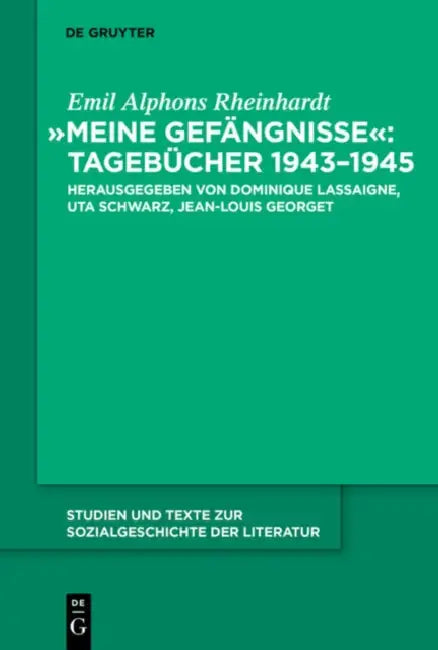 "Meine Gefängnisse" (English, Dominique Lassaigne | Uta Schwarz | Jean-Louis Georget)