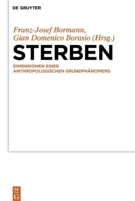 Sterben (English, Franz-Josef Bormann | Gian Domenico Borasio)