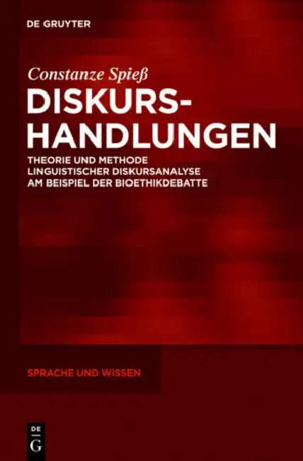 Diskurshandlungen (English, Constanze Spieß)