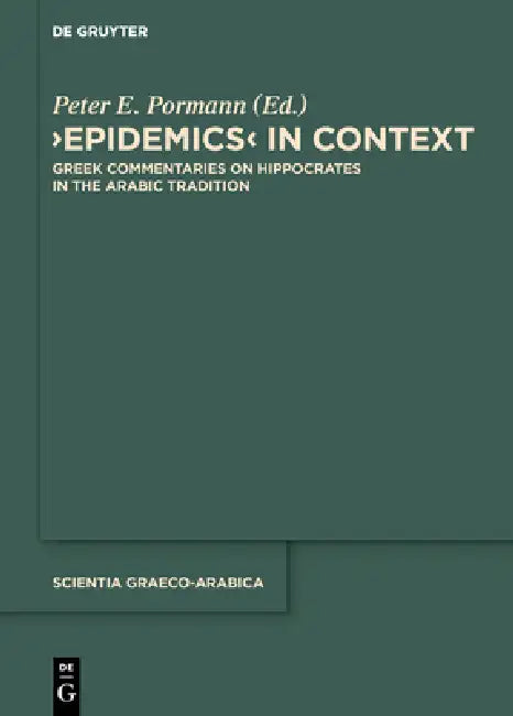 Epidemics in Context (English, Peter E. Pormann)