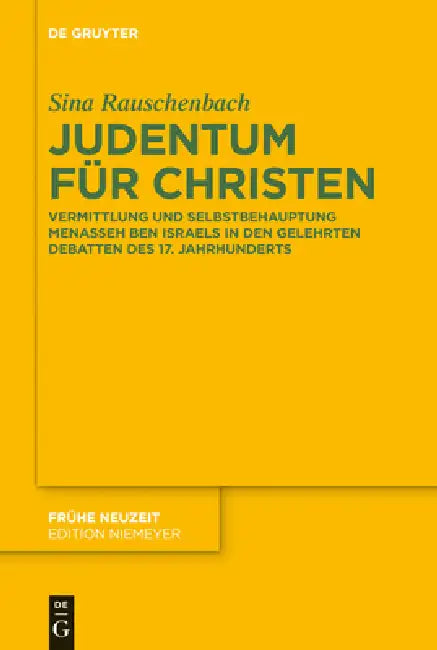 Judentum für Christen (English, Sina Rauschenbach)