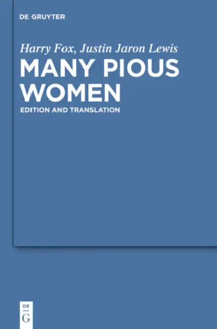 Many Pious Women (English, Harry Fox | Justin Jaron Lewis)