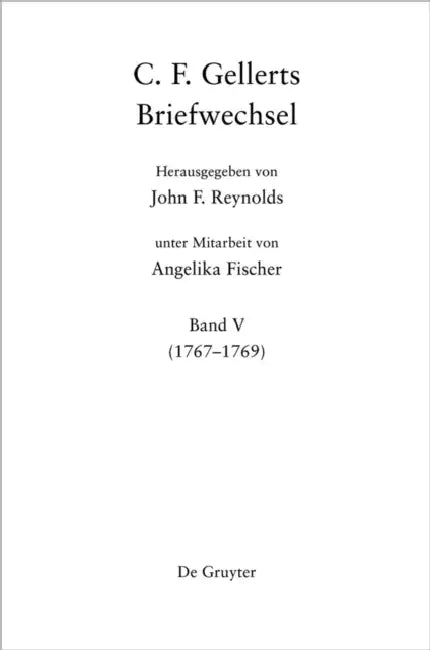 1767-1769 (English, Christian Furchtegott Gellert | John F. Reynolds)