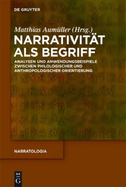 Narrativität als Begriff (English, Matthias Aumüller)